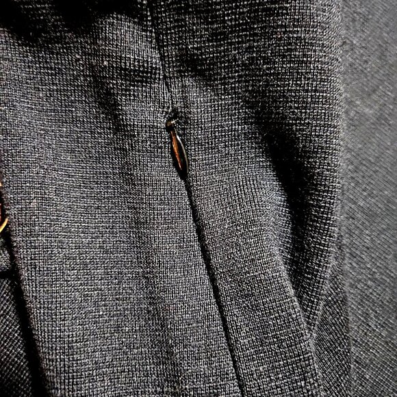 Tory Burch Black Wool Sheath short Dress XS Office Old Money Preppy Chic - Picture 9 of 16